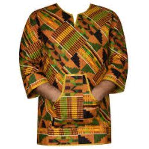 African Print MENS Kent’s Dashiki Top